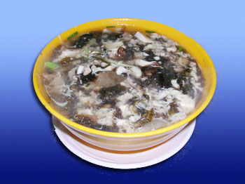 CANH CẢI TÍM THỊT BẦM