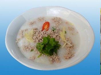 CHÁO THỊT BẦM